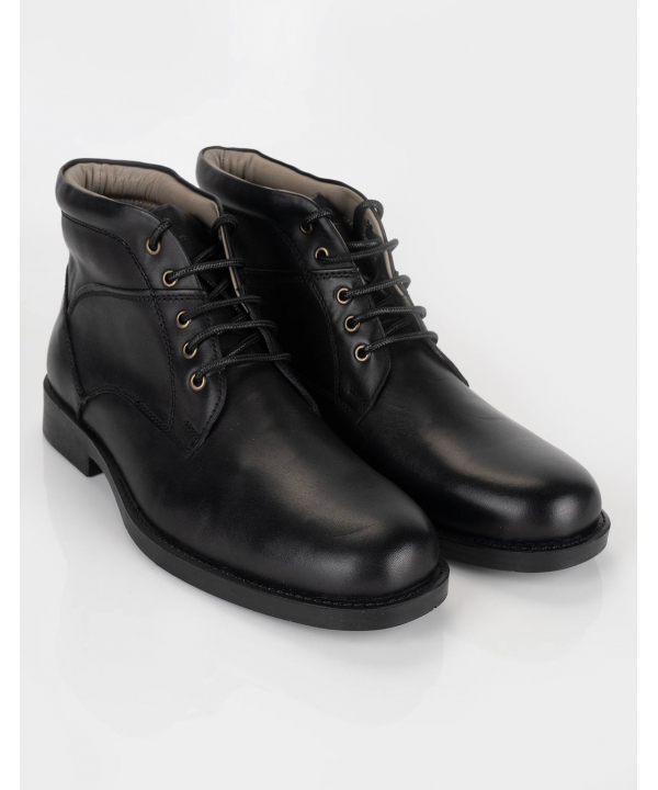 نیم بوت چرم مردانه شهر چرم Leather City مدل F6038