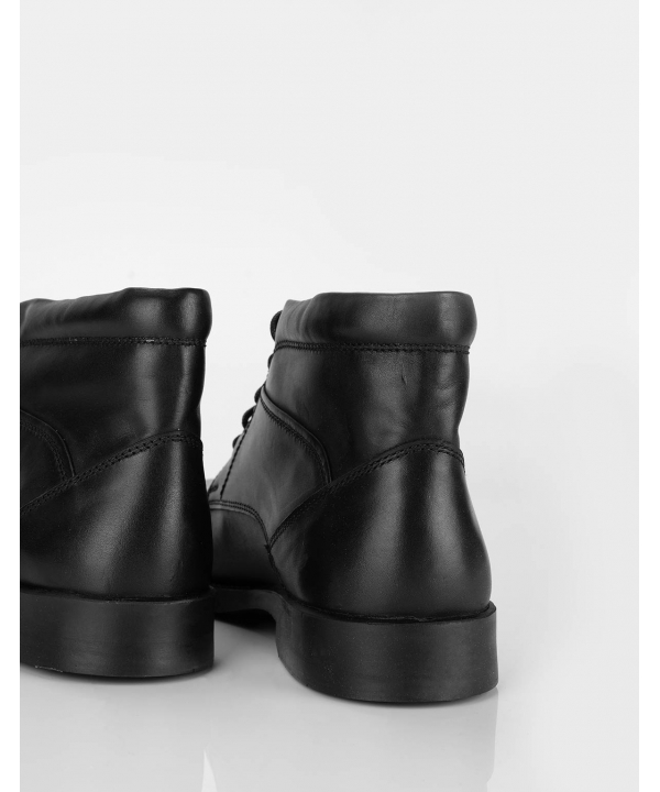 نیم بوت چرم مردانه شهر چرم Leather City مدل F6038