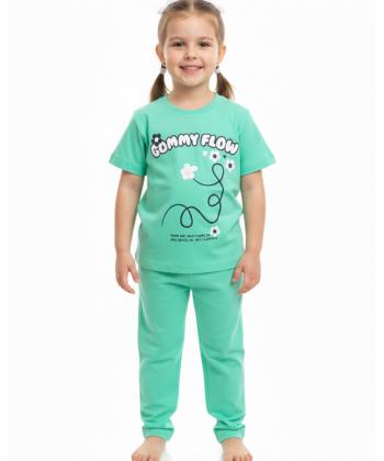 تيشرت و شلوارك دخترانه مندوست مدل 105060