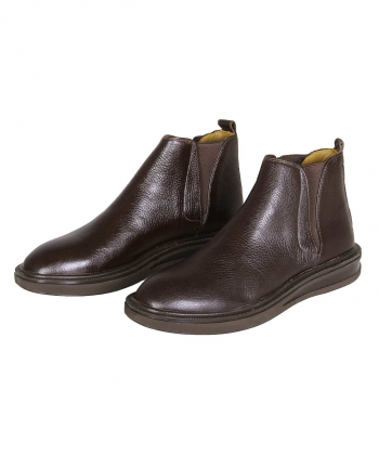 نیم بوت چرم مردانه شهر چرم Leather City مدل GH632