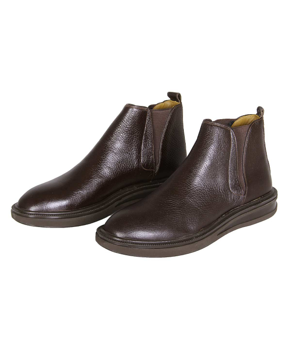 نیم بوت چرم مردانه شهر چرم Leather City مدل GH632