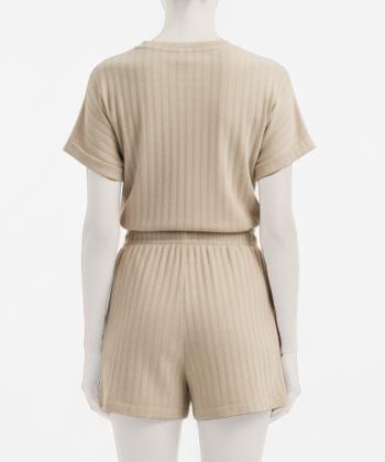 ست تیشرت و شلوارک زنانه جامه پوش آرا مدل 4022023451