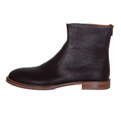 نیم بوت چرم مردانه شهر چرم Leather City مدل GH905