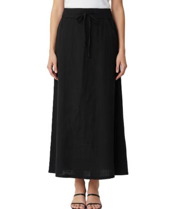 دامن بلند لینن زنانه بهبود مدل AM-BEH-402105