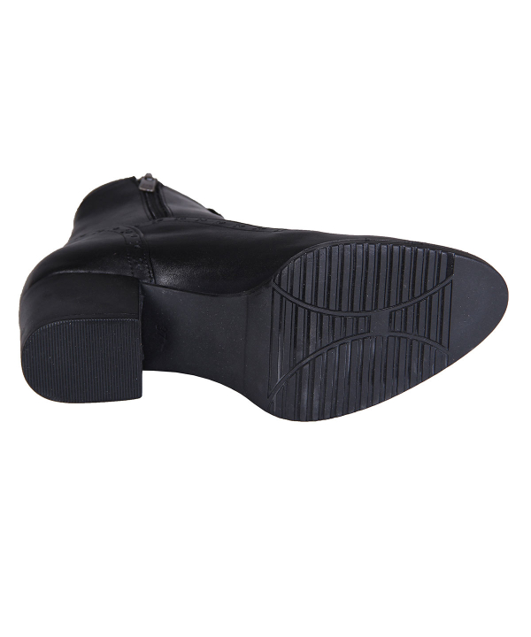 نیم بوت چرم زنانه شهر چرم Leather City مدل IR01031