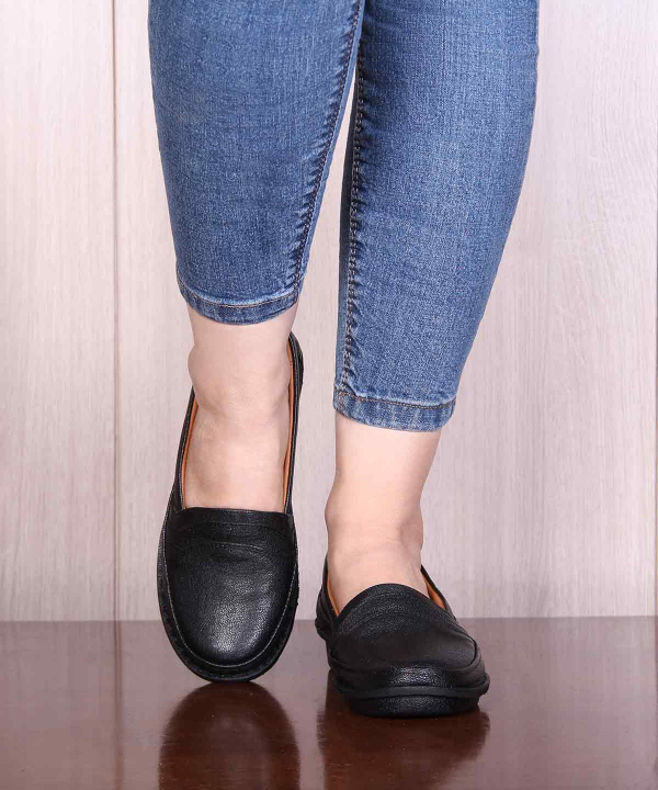 کفش چرم زنانه شهر چرم Leather City مدل IR01033