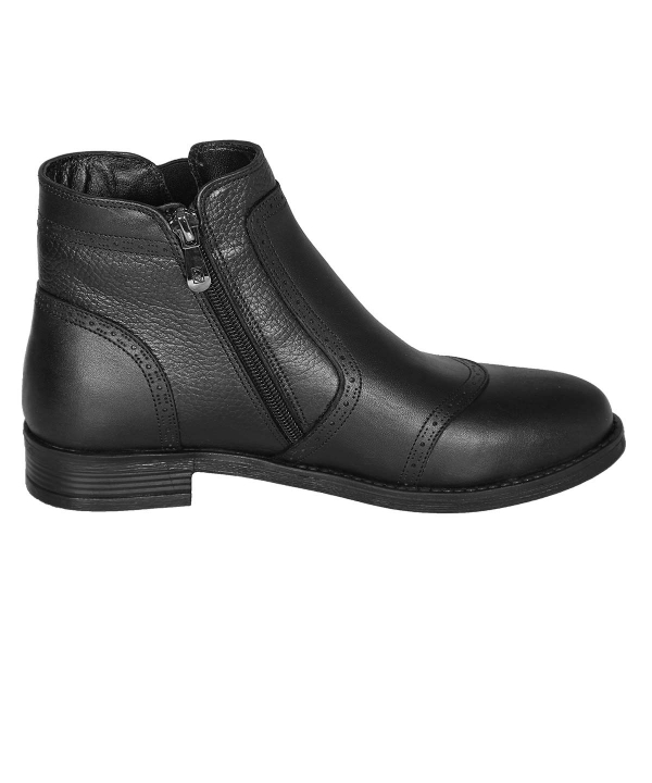 نیم بوت چرم زنانه شهر چرم Leather City مدل KA16