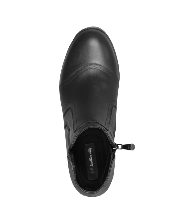نیم بوت چرم زنانه شهر چرم Leather City مدل KA16