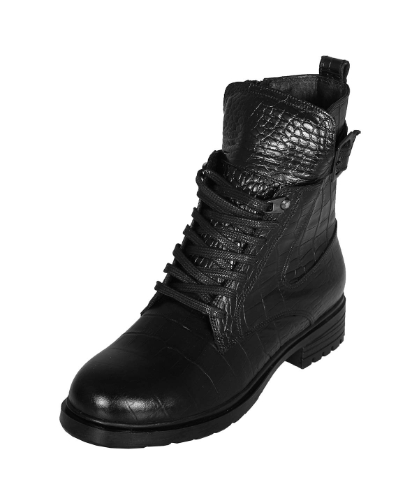 نیم بوت چرم زنانه شهر چرم Leather City مدل KC32