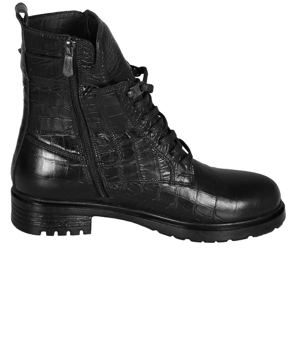 نیم بوت چرم زنانه شهر چرم Leather City مدل KC32