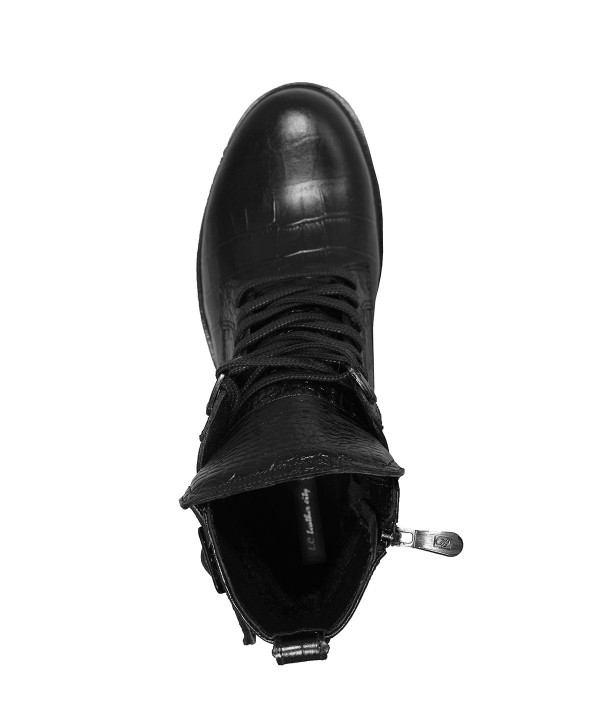 نیم بوت چرم زنانه شهر چرم Leather City مدل KC32