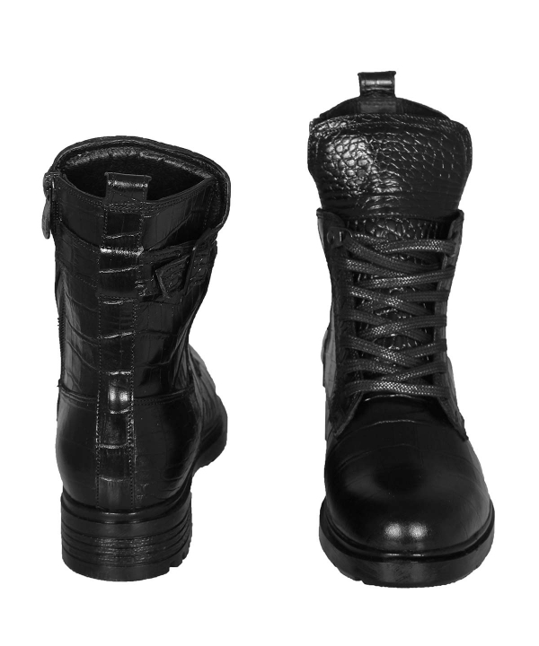 نیم بوت چرم زنانه شهر چرم Leather City مدل KC32