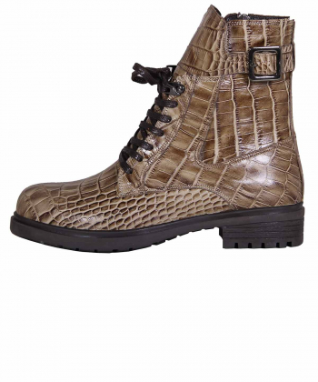 نیم بوت چرم زنانه شهر چرم Leather City مدل KC32