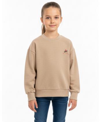 تيشرت آستين بلند دخترانه يو اس پولو كيدز مدل 4111C2