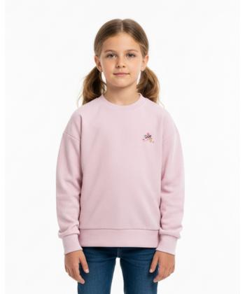 تيشرت آستين بلند دخترانه يو اس پولو كيدز مدل 4111C2