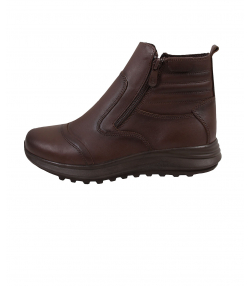 نیم بوت چرم زنانه شهر چرم Leather City مدل m7605