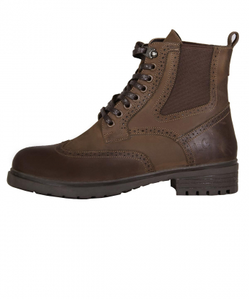 نیم بوت چرم زنانه شهر چرم Leather City مدل KC33