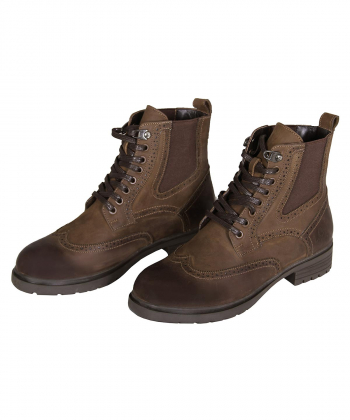 نیم بوت چرم زنانه شهر چرم Leather City مدل KC33