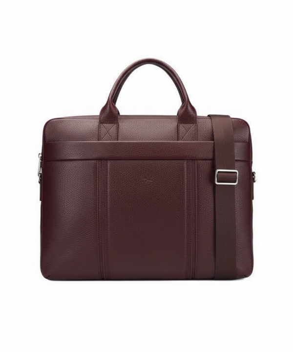 کیف اداری چرم طبیعی نوین چرم Novin Leather مدل هاوری