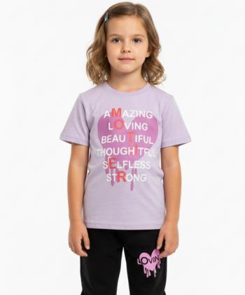 تیشرت و شلوارک دخترانه مندوست مدل 10250