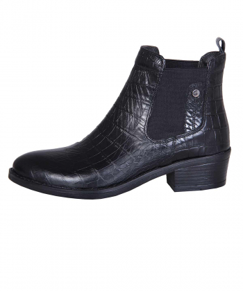 نیم بوت چرم زنانه شهر چرم Leather City مدل KD41