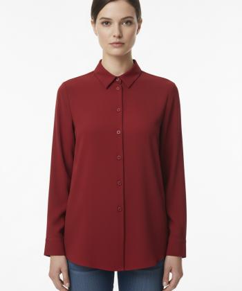 شومیز آستین بلند زنانه مانگ مدل 7651043153