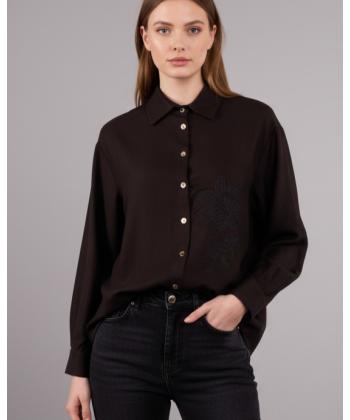 شوميز آستین بلند زنانه مانگ مدل 7651043147