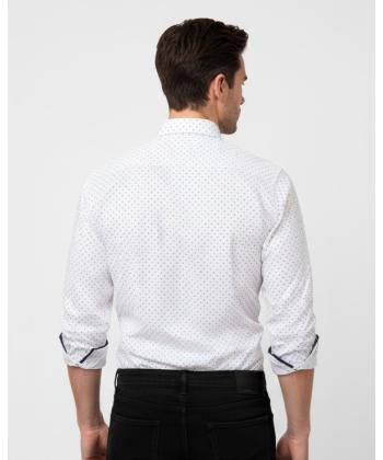 پیراهن آستین بلند مردانه پيركاردين مدل SHM90204203