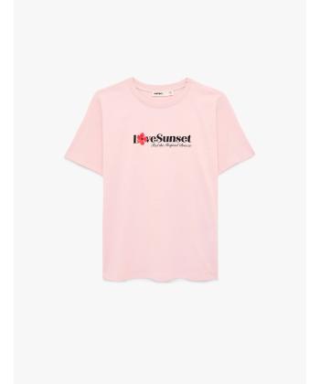 تیشرت زنانه کوتون مدل 6SAK50042EK