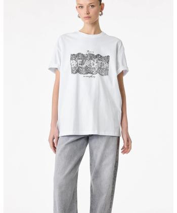 تیشرت زنانه کوتون مدل 6SAK50129EK