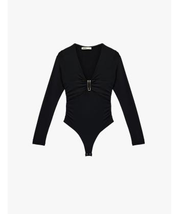 بادی آستین بلند زنانه کوتون مدل 6WAK80394EK