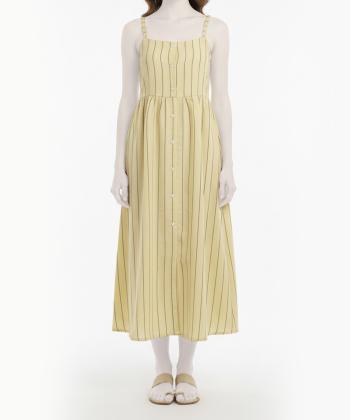 پيراهن لينن زنانه بهبود مدل 905085