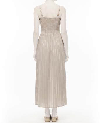 پيراهن لينن زنانه بهبود مدل 905085