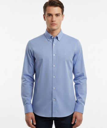 پیراهن آستین بلند مردانه پيركاردين مدل SH90112281