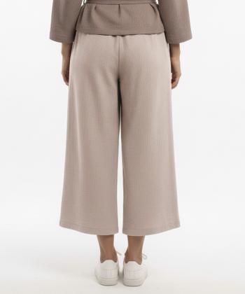 دامن شلواري لينن زنانه بهبود مدل 404081