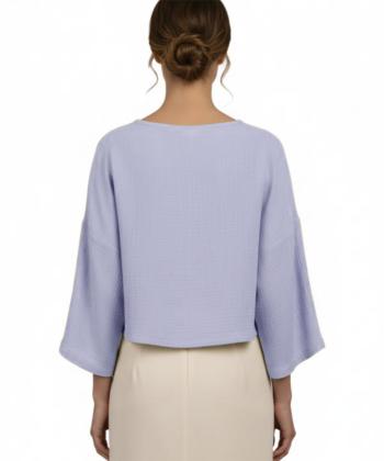 بلوز لينن زنانه بهبود مدل 711034