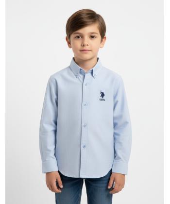 پیراهن پسرانه یو اس پولو کیدز مدل 3035C1