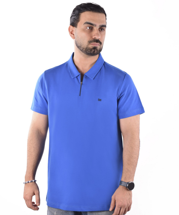 پولوشرت نيم زيپ مردانه هاليدي مدل D269C2
