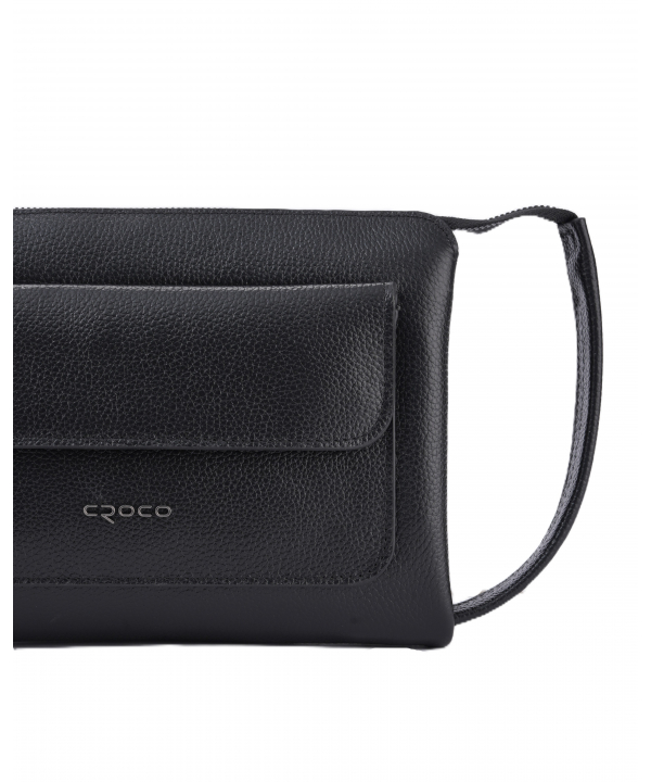 كيف پاسپورتي چرم طبيعي مردانه كروكو مدل GUCCI NEW
