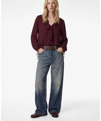 بلوز آستين بلند زنانه كوتون مدل 6SAK60202PW