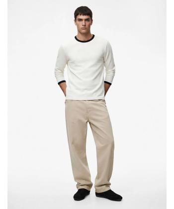 تيشرت آستين بلند مردانه كوتون مدل 6SAM10239MK