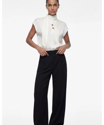 بلوز آستين كوتاه زنانه كوتون مدل 6SAK60175UW