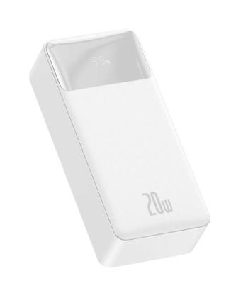 پاوربانك باسئوس ظرفيت 30000 ميلي آمپر ساعت مدل Bipow 20W