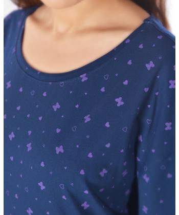 ست تيشرت و شلوار زنانه ناربن مدل WS4034