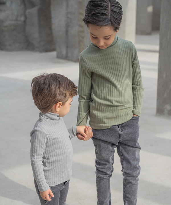 پلیور نخی بچگانه ملورینا مدل 9315