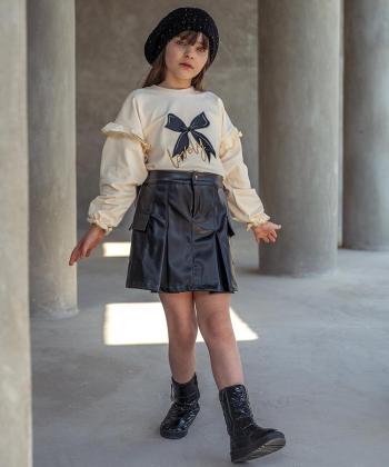 دامن دخترانه ملورینا مدل 9130