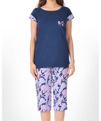 ست تيشرت و شلوار كوتاه زنانه ناربن مدل WS4043