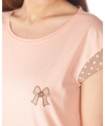 ست تيشرت و شلوار كوتاه زنانه ناربن مدل WS4021