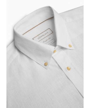 پیراهن لینن مردانه کروم مدل 2610103