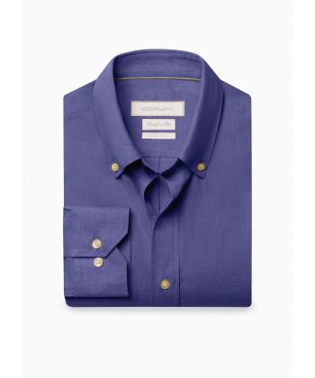 پیراهن لینن مردانه کروم مدل 2610103